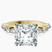 Pre-Designed 10kt Yellow Gold Pamela Eternity Side Stone Lab Diamond Ring