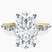 Pre-Designed 14kt Yellow Gold Pamela Eternity Side Stone Lab Diamond Ring