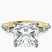Pre-Designed 10kt Yellow Gold Pamela Eternity Side Stone Lab Diamond Ring