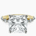 Pre-Designed 10kt Yellow Gold Pamela Eternity Side Stone Lab Diamond Ring