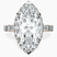 Pre-Designed 14kt Rose Gold Rachel Halo Side Stone Lab Diamond Ring