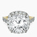 Pre-Designed 18kt Yellow Gold Rachel Halo Side Stone Lab Diamond Ring