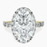 Pre-Designed 18kt Yellow Gold Rachel Halo Side Stone Lab Diamond Ring