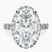 Pre-Designed 10kt Yellow Gold Rachel Halo Side Stone Lab Diamond Ring