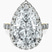 Pre-Designed 18kt Yellow Gold Rachel Halo Side Stone Lab Diamond Ring