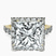 Pre-Designed 18kt Yellow Gold Rachel Halo Side Stone Lab Diamond Ring