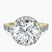 Pre-Designed 10kt Yellow Gold Rachel Halo Side Stone Lab Diamond Ring
