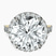 Pre-Designed 18kt Yellow Gold Rachel Halo Side Stone Lab Diamond Ring