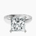 Pre-Designed Platinum Ember Secret Halo Lab Diamond Ring