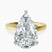 Pre-Designed 14kt Yellow Gold Ember Secret Halo Lab Diamond Ring
