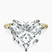 Pre-Designed 14kt Yellow Gold Sheryl Marquise Side Stone Lab Diamond Ring