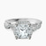 Pre-Designed 10kt White Gold Astoré Channel Glided Lab Diamond Ring