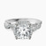 Pre-Designed 14ct White Gold Astoré Channel Glided Lab Diamond Ring