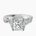 Pre-Designed 18ct White Gold Astoré Channel Glided Lab Diamond Ring