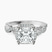 Pre-Designed 18ct White Gold Astoré Channel Glided Lab Diamond Ring