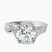 10kt White Gold Astoré Channel Glided Lab Diamond Ring