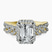 Imperiella Halo Celtic Knot Lab Diamond Engagement Ring in 10kt Yellow Gold