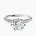 14kt White Gold Olivia Secret Halo Lab Diamond Ring