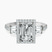 Pre-Designed 14ct White Gold Liora Cascade Halo Lab Diamond Ring