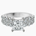 Twilight Side Round Lab Diamond Engagement Ring in Platinum