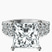 Pre-Designed 10kt White Gold Twilight Side Round Lab Diamond Ring