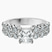 Pre-Designed Platinum Twilight Side Round Lab Diamond Ring