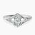 Pre-Designed 10kt White Gold Celestial Splendor Lab Diamond Ring
