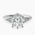 Celestial Splendor Lab Diamond Engagement Ring in 9ct White Gold