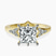 Celestial Splendor Lab Diamond Engagement Ring in 10kt Yellow Gold