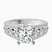 Eos Spark Lab Diamond Engagement Ring in 9ct White Gold