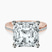 Pre-Designed 18kt Rose Gold Lucent Side Channel Set Lab Diamond Ring