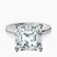 Pre-Designed 18kt White Gold Lucent Side Channel Set Lab Diamond Ring
