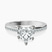 Pre-Designed 14kt White Gold Lucent Side Channel Set Lab Diamond Ring