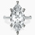 Pre-Designed 14kt White Gold Lucent Side Channel Set Lab Diamond Ring