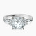 Pre-Designed Platinum Helia Tapered Baguette Lab Diamond Ring