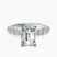 Pre-Designed 9ct White Gold Elinor Side Round Lab Diamond Ring