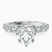 Pre-Designed 14ct White Gold Elinor Side Round Lab Diamond Ring