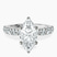 Pre-Designed 14kt White Gold Elinor Side Round Lab Diamond Ring