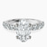 Pre-Designed 14ct White Gold Elinor Side Round Lab Diamond Ring