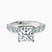 Pre-Designed 14ct White Gold Elinor Side Round Lab Diamond Ring