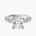 Pre-Designed 14ct White Gold Elinor Side Round Lab Diamond Ring