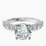 Pre-Designed 10ct White Gold Elinor Side Round Lab Diamond Ring