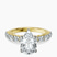 Pre-Designed 18ct Yellow Gold Elinor Side Round Lab Diamond Ring