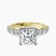 Pre-Designed 18kt Yellow Gold Elinor Side Round Lab Diamond Ring