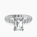 Pre-Designed 9ct White Gold Georgiana Side Round Lab Diamond Ring