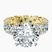 Pre-Designed 10kt Yellow Gold Cordelia Side Pear Lab Diamond Ring