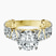 Pre-Designed 10kt Yellow Gold Esme Side Pear Lab Diamond Ring