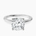 Teagan Solitaire 1.5mm Lab Diamond Engagement Ring in 18ct White Gold