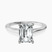 Pre-Designed 10kt White Gold Teagan Solitaire 1.5mm Lab Diamond Ring