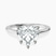 Teagan Solitaire 1.5mm Lab Diamond Engagement Ring in 14ct White Gold